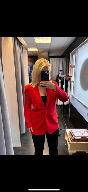 Kate oversize blazer - rauður