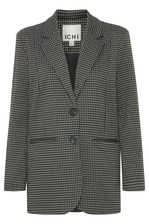 Kate Houndstooth oversize blazer