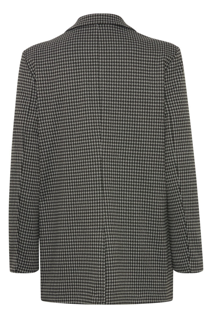 Kate Houndstooth oversize blazer