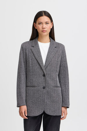 Kate jacquard oversize blazer