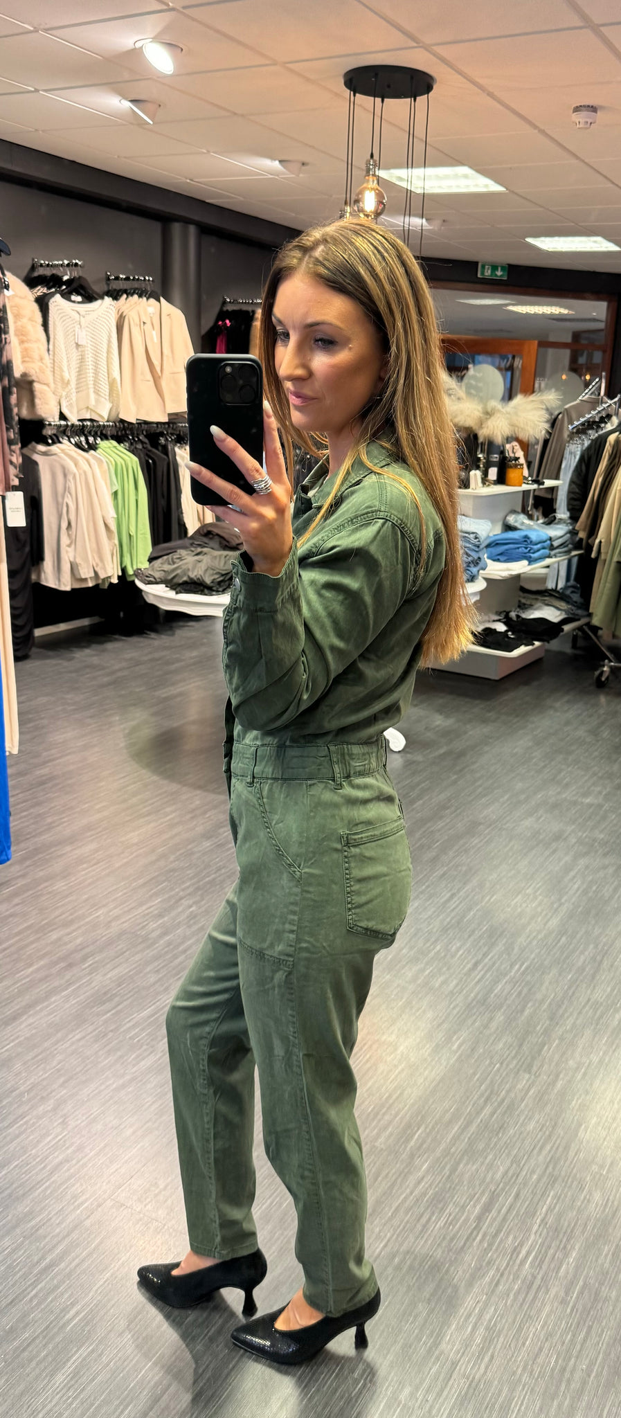 Veronika samfestingur - khaki