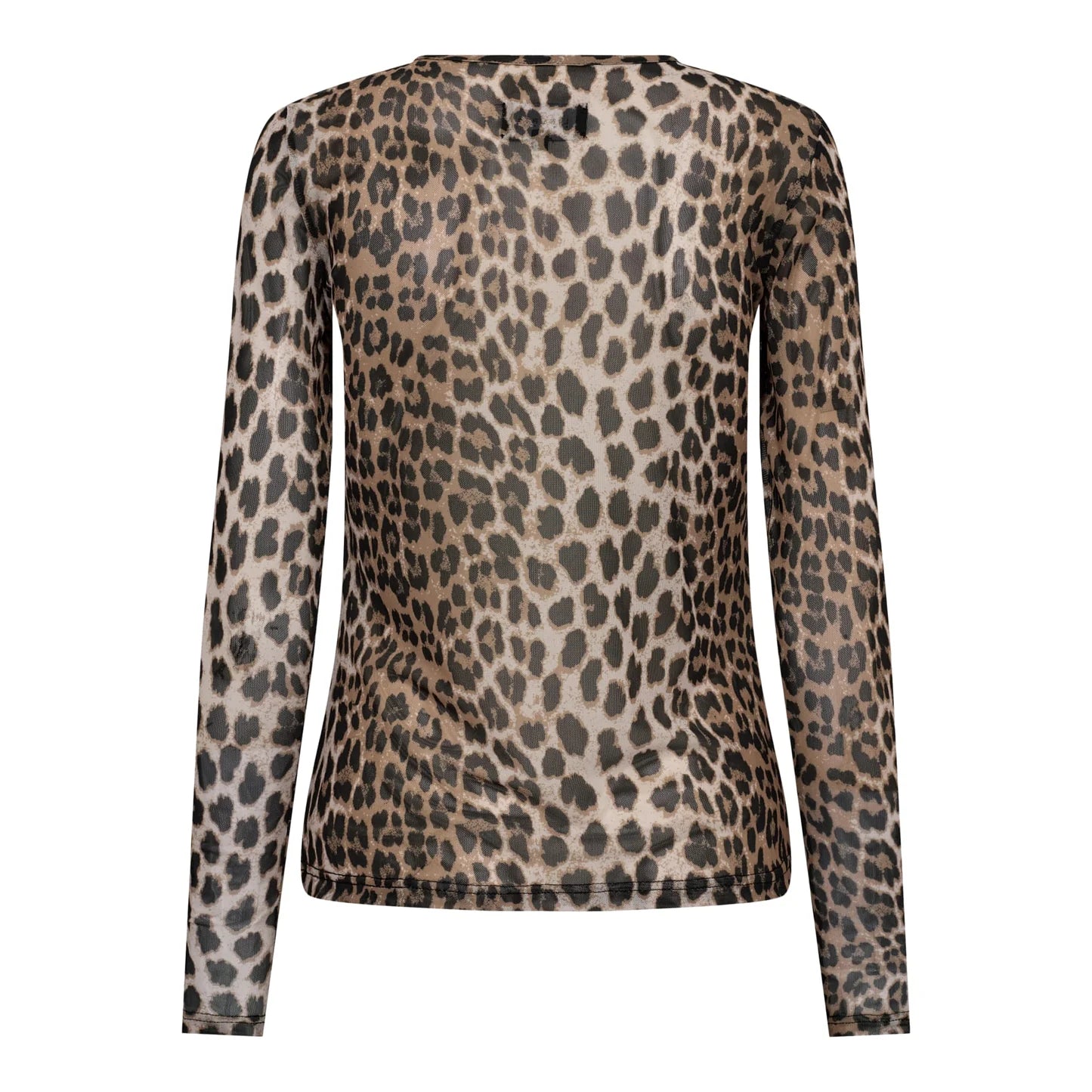 Mesh leopard toppur